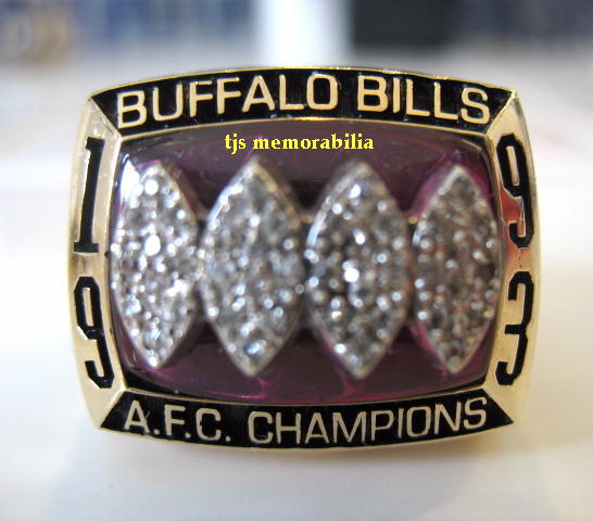 1993 BUFFALO BILLS AFC CHAMPIONSHIP RING