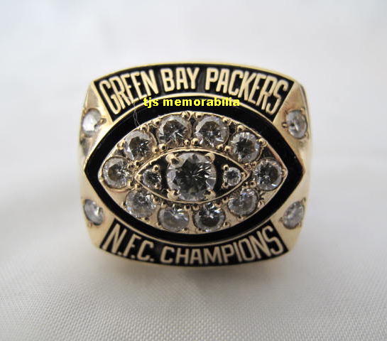 1997 GREEN BAY PACKERS NFC CHAMPIONSHIP RING !