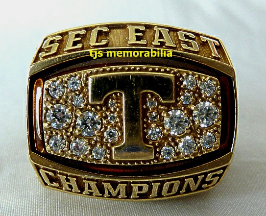 2004 TENNESSEE VOLS SEC EAST CHAMPIONSHIP RING