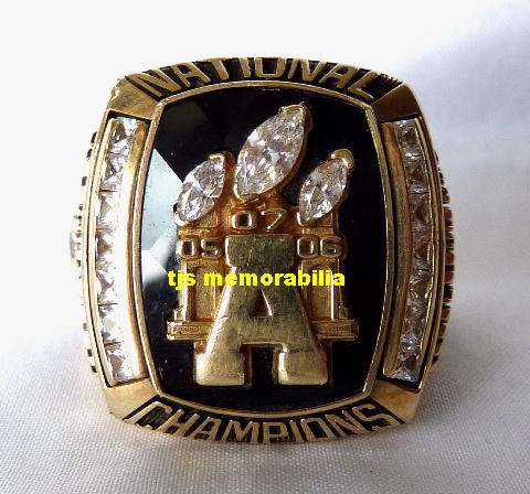2007 APPALACHIAN STATE MOUNTAINEERS NATIONAL CHAMPIONSHIP RING
