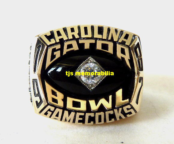 1987 CAROLINA GAMECOCKS GATOR BOWL CHAMPIONSHIP RING