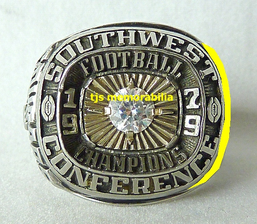 1979 HOUSTON COUGARS SOUTHWEST CONFERENCE CHAMPIONSHIP RING