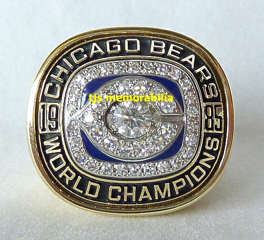1985 CHICAGO BEARS SUPER BOWL XX CHAMPIONSHIP PENDANT RING