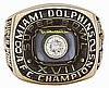 1982 MIAMI DOLPHINS AFC CHAMPIONSHIP RING !