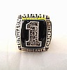 1989 UNIVERSITY OF MIAMI NATIONAL CHAMPIONSHIP RING - PLAYERS