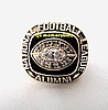 1990 NFL PLAYERS ALUMNI CHAMPIONSHIP RING with PRESENTATION BOX & ALL PRO GAME USED JERSEY