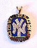 1996 NY YANKEES WORLD SERIES CHAMPIONSHIP PENDANT