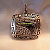 1996 NEW ENGLAND PATRIOTS AFC CHAMPIONSHIP PENDANT