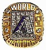 2001 ARIZONA DIAMONDBACKS WS CHAMPIONSHIP RING