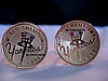 1958 NY YANKEES WORLD SERIES CUFF LINKS !