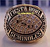1999 FLORIDA STATE SEMINOLES FIESTA BOWL CHAMPIONSHIP RING