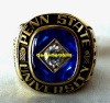 1989 PENN STATE NITTANY LIONS NIT FINALIST CHAMPIONSHIP RING