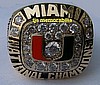 1991 U OF MIAMI HURRICANES NATIONAL CHAMPIONSHIP RING !
