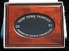 NEW YORK YANKEES 2001 AMERICAN LEAGUE CHAMPIONSHIP RING BOX