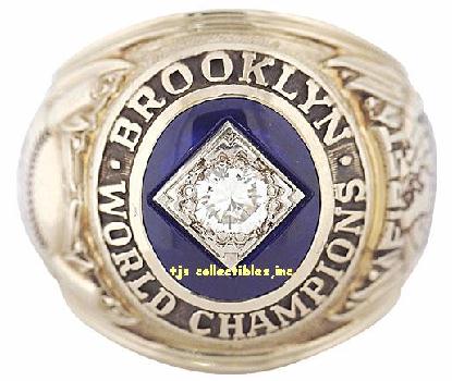 1955 BROOKLYN DODGERS WS CHAMPIONSHIP RING