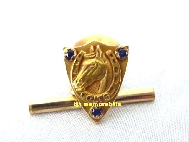 1959 BALTIMORE COLTS NFL CHAMPIONSHIP TIE TAC