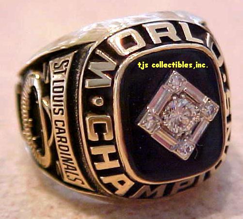 1967 ST LOUIS CARDINALS WS CHAMPIONSHIP RING