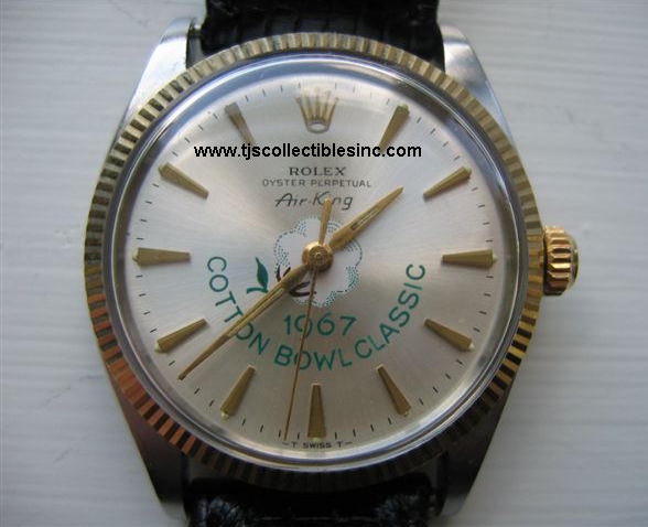 1967 COTTON BOWL CHAMPIONSHIP ROLEX WATCH !