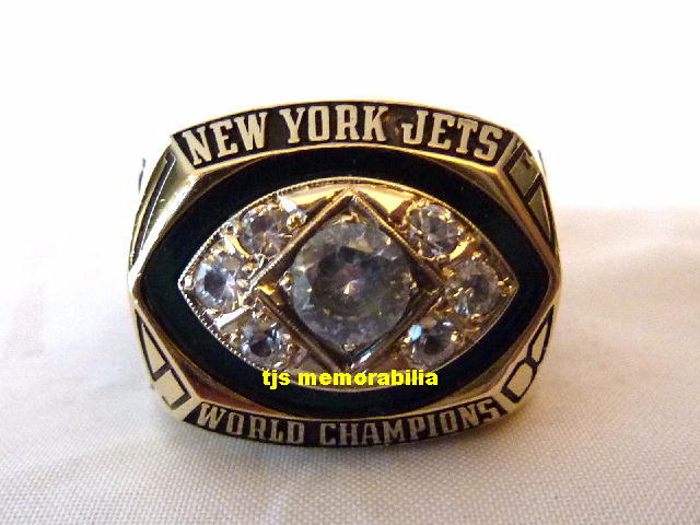 1968 NEW YORK JETS SUPER BOWL III CHAMPIONSHIP RING