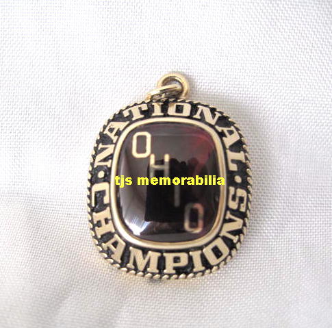 1968 OHIO STATE BUCKEYES NATIONAL CHAMPIONSHIP RING TOP PENDANT