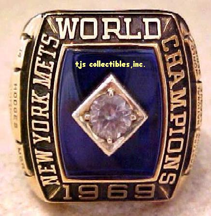 1969 NEW YORK METS WORLD SERIES CHAMPIONSHIP RING