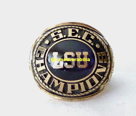 1970 LSU TIGERS SEC CHAMPIONSHIP RING