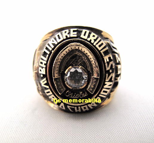 1970 BALTIMORE ORIOLES WORLD SERIES CHAMPIONSHIP RING