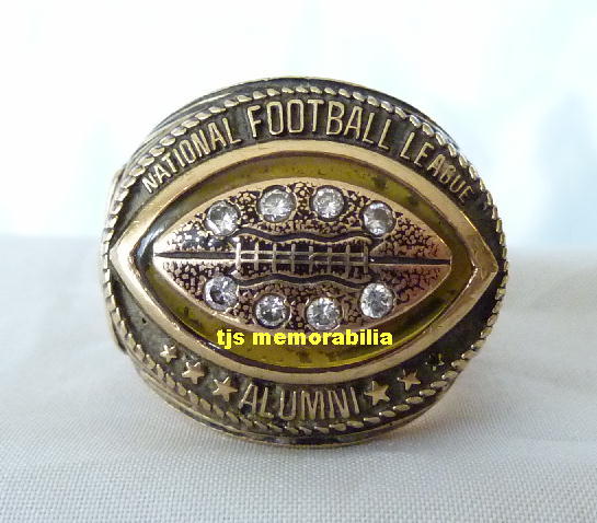 1970 's NFL ALUMNI CHAMPIONSHIP RING - PLAYER NY GIANTS