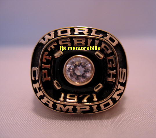 1971 PITTSBURGH PIRATES WS CHAMPIONSHIP RING