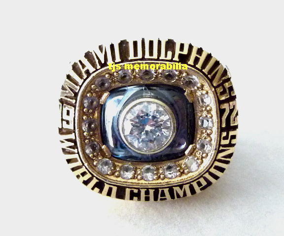 1972 MIAMI DOLPHINS SUPERBOWL VII CHAMPIONSHIP RING !