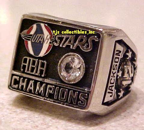 1972 UTAH STARS ABA CHAMPIONSHIP RING !