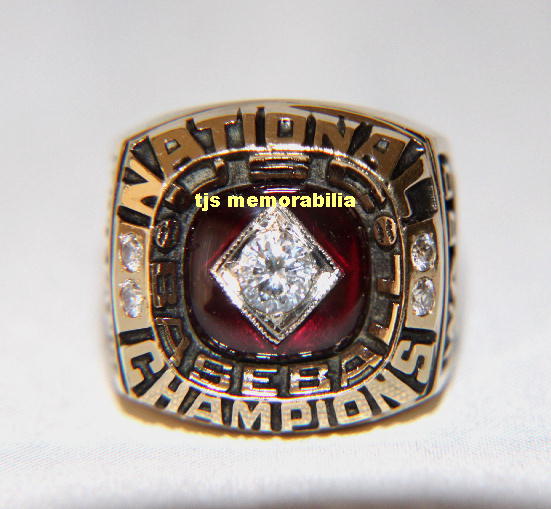 1973 USC TROJANS NATIONAL CHAMPIONSHIP WORLD SERIES PLAYERS RING