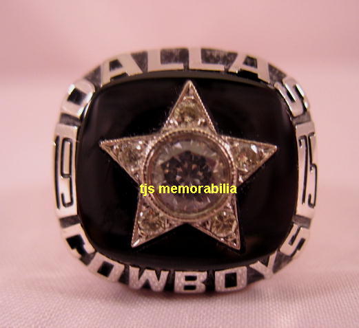 1975 DALLAS COWBOYS NFC CHAMPIONSHIP RING TOP / PENDANT RING