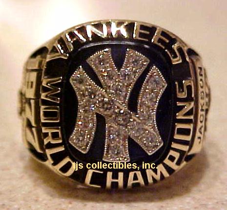 1977 NY YANKEES WORLD SERIES CHAMPIONSHIP RING