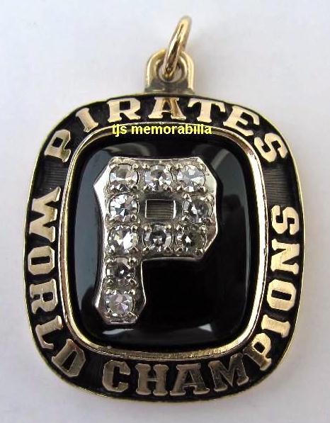 1979 PITTSBURGH PIRATES WORLD SERIES CHAMPIONSHIP PENDANT