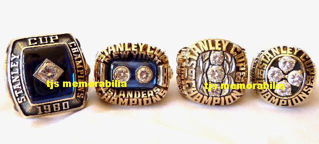 1980 - 1981 - 1982 - 1983 NEW YORK ISLANDERS STANLEY CUP CHAMPIONSHIP RING S