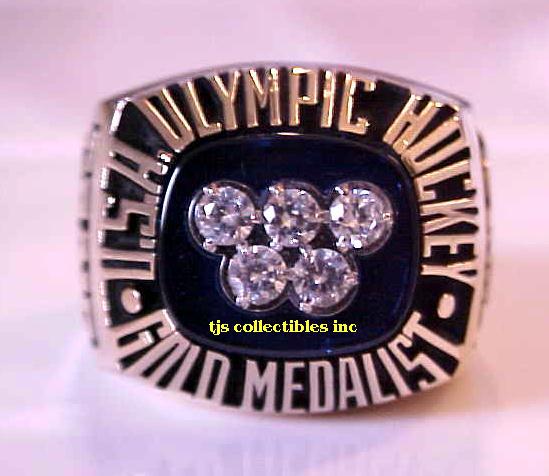 1980 USA OLYMPIC HOCKEY CHAMPIONSHIP RING
