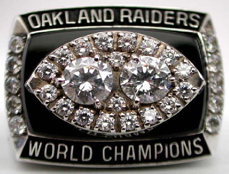 1980 OAKLAND RAIDERS SB XV CHAMPIONSHIP RING !