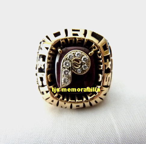 1980 PHILADELPHIA PHILLIES WORLD SERIES CHAMPIONSHIP RING