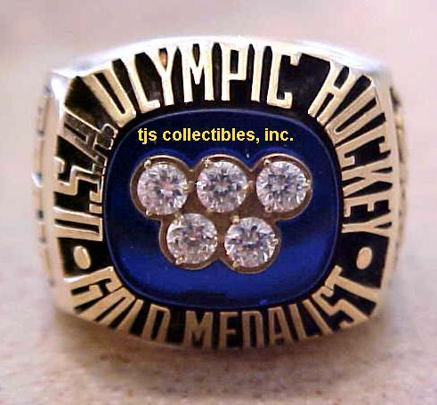 1980 OLYMPIC USA HOCKEY CHAMPIONSHIP RING !