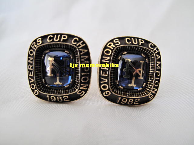 1982 NY METS TIDEWATER CHAMPIONSHIP CUFF LINKS 