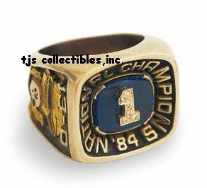 1984 BYU NATIONAL CHAMPIONSHIP RING !