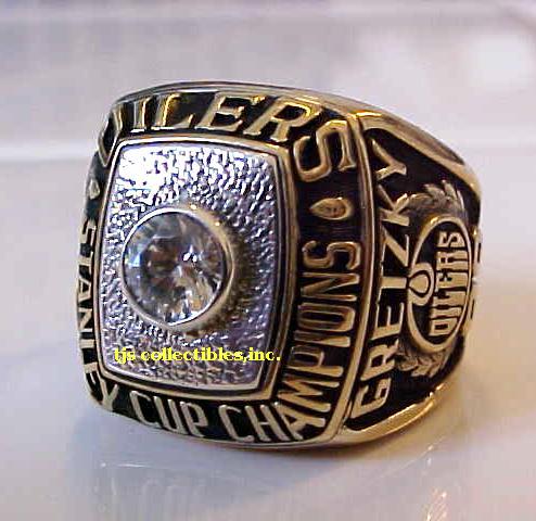 1984 EDMONTON OILERS STANLEY CUP PROTOTYPE RING