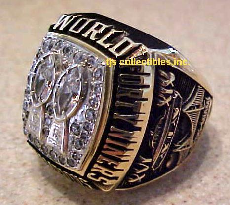 1984 SAN FRANCISCO 49ERS SB XIX CHAMPIONSHIP RING