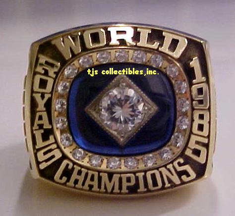 1985 KC ROYALS WORLD SERIES CHAMPIONSHIP RING !