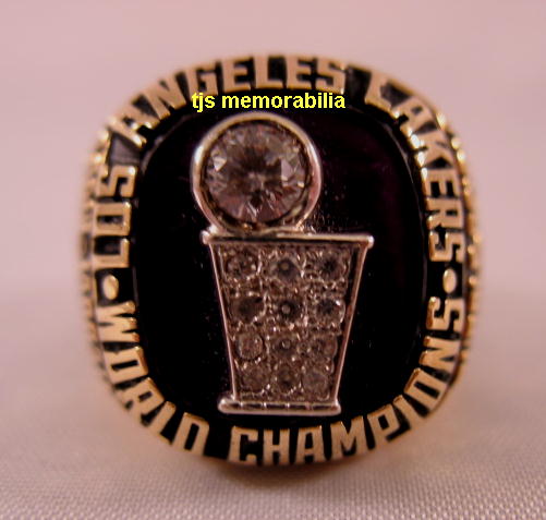 1985 LA LAKERS NBA CHAMPIONSHIP RING !