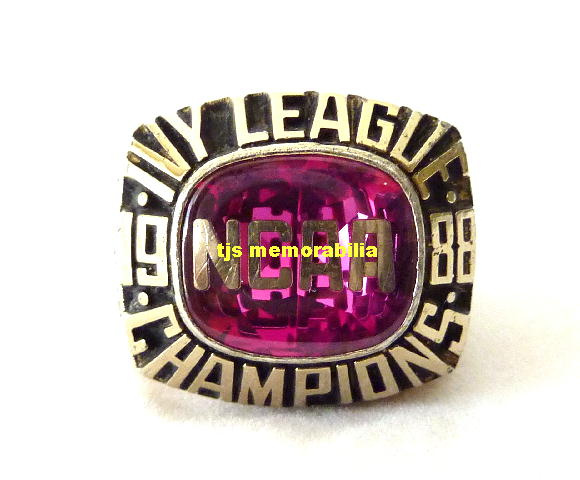 1988 CORNELL BIG RED IVY LEAGUE CHAMPIONSHIP RING - PLAYER