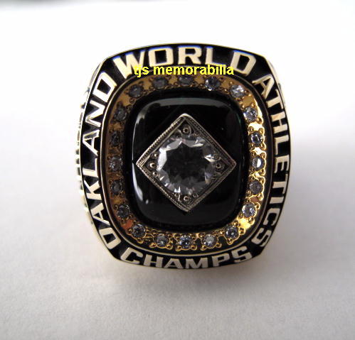 1989 OAKLAND A'S WORLD SERIES CHAMPIONSHIP RING