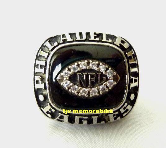 1989 PHILADELPHIA EAGLES  NFL ALUMNI CHAMPIONSHIP TYPE RING