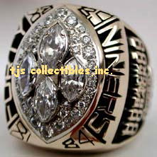 1989 SAN FRANCISCO 49ERS SB XXIV CHAMPIONSHIP RING